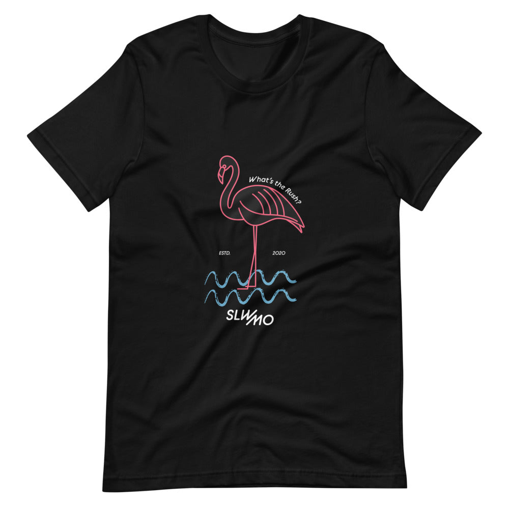 Lower Then Atlantis Band Ringer Graphic Fruit Flamingo T-Shirt SZ XL - Cool